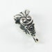 Fancy Filigree Bali Sterling Silver Slide Bail (1 piece)