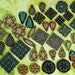 SALE Set - 20 Pairs of Polymer Clay Beads - 40 Beads in Total