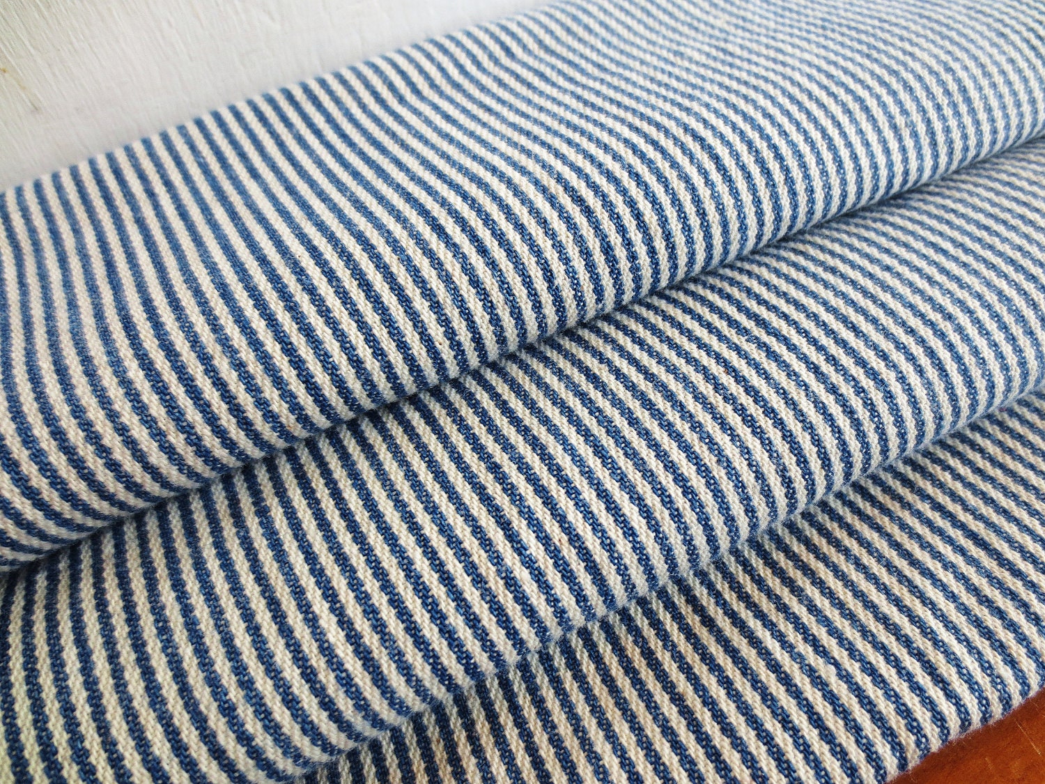 How To Reupholster >> All Aboard... Vintage Train Conductor Blue and White Pinstripe How To Reupholster >> All Aboard... Vintage Train Conductor Blue and White Pinstripe