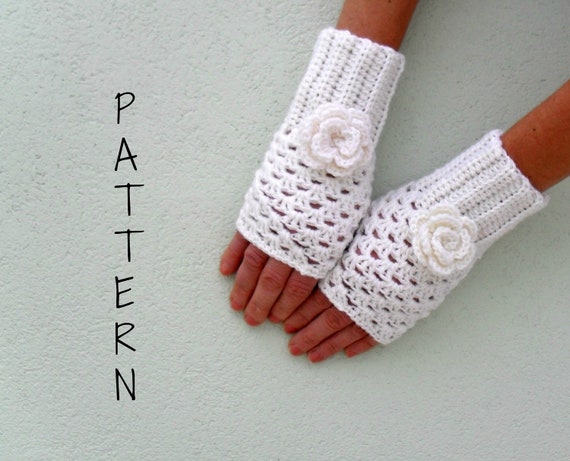 pattern or gloves fingerless not crochet warmer Crochet to fingerless gloves wrist Pattern PDF mittens similar