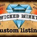 Custom reserved listing