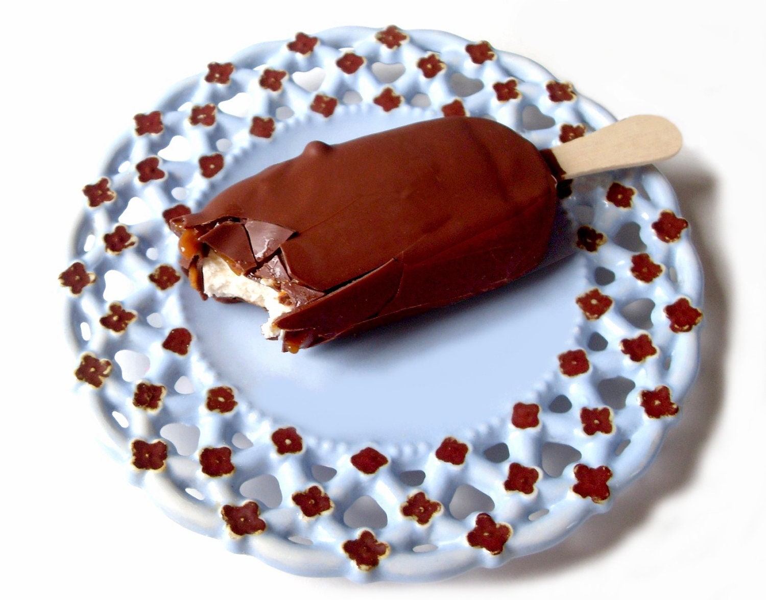 Pop Art Print Chocolate ICE CREAM BAR Art by Rodriguez