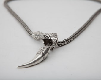 Ouroboros necklace | Etsy
