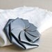 leather rosette coin pouch