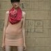 Silk Fleurs Cowl Scarf