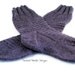 Hand Knit Socks - Women's Purple Patterned Socks