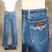 vintage 70s Jeans - Sergio Valente High Waist Straight Leg Blue Jeans Sz 28 29 Long