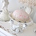Vintage Pin Cushion - Shabby Cottage Farmhouse