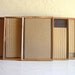 Matching Set Vintage Gold Metal Picture Frames 5x7 Wedding Decor Table Numbers