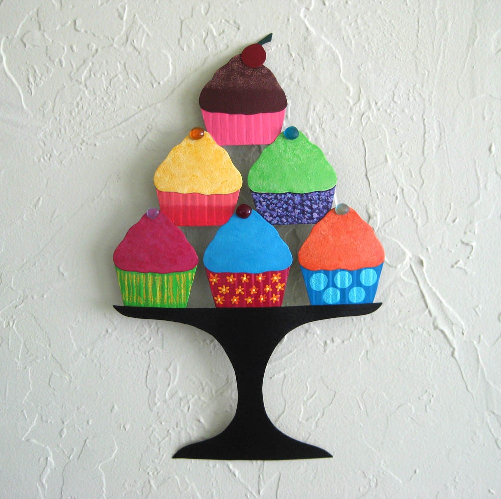 Cupcake Wall Decor