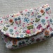 Large Snap Pouch .. Owls and Birds