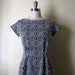 Op Art Mini dress Sz S