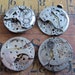 Vintage Antique Watch movements Steampunk - Scrapbooking K87