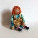 Miniature Raggedy Ann Doll (1 inch dollhouse scale)