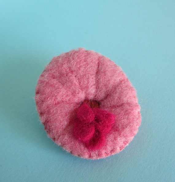 Haemorrhoids Brooch by yourorgangrinder on Etsy