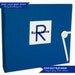 BOY Modern Baby Memory Book . Solid Dark Blue Album