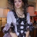 Lavender Marie Antoinette rococo Victorian inspired costume dress fits waist 26 to 28 inches comes with hips