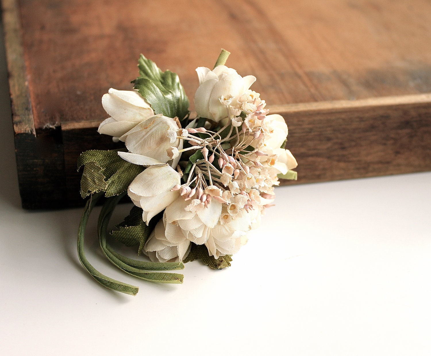 Flowers Forever Vintage Millinery Bouquet Vintage by becaruns