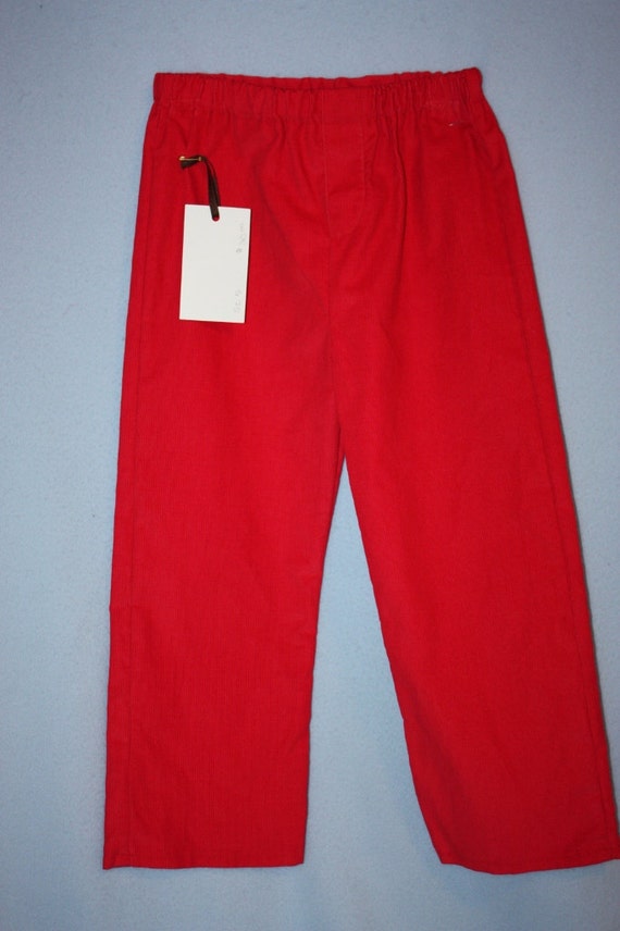 boys red sweat pants