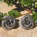 Elegant Sterling Silver Danecraft Rose Filigree Earrings
