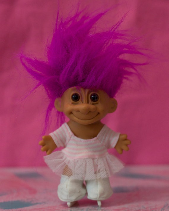 roller skating troll doll