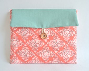 Laptop Clutch Case, 11", 13" Laptop Sleeve Case, Padded, Custom Fit for MacBooks, IdeaPads, Surface, HP Stream, Dell XPS 13 and Inspiron