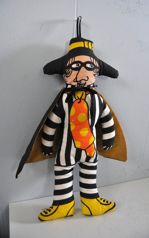 hamburglar stuffed doll