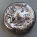 Art Nouveau Silver Rouge Pot Lid / Vanity