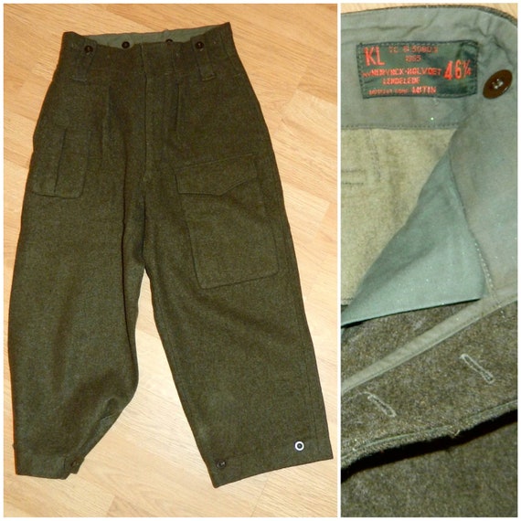 wool army pants