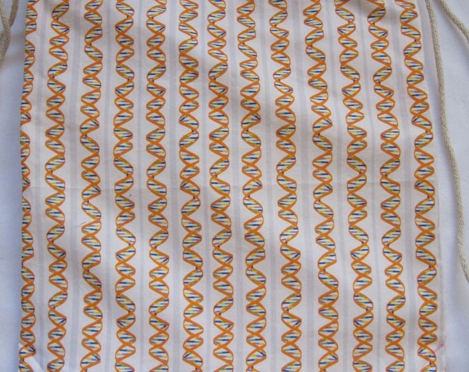 DNA Code of Life Backpack/tote Custom Print