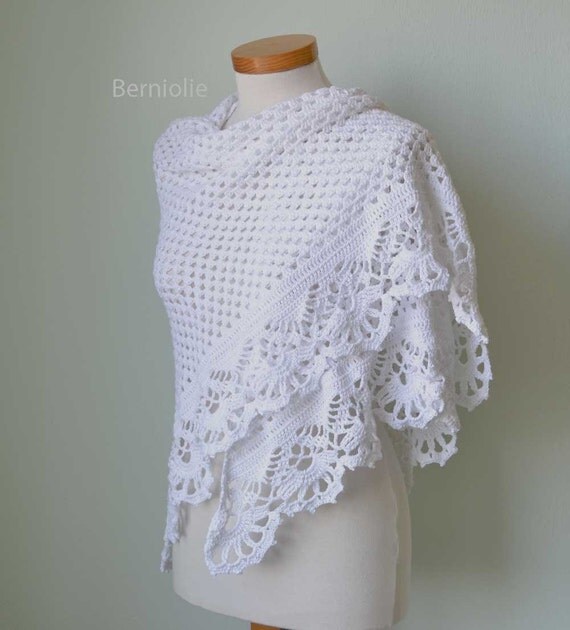 VICTORIA Crochet shawl pattern pdf