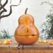 Halloween Gourd Jack O Lantern Natural Fall Harvest Spooky Centerpiece Decoration