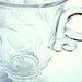 Vintage Heisey Moonglow Elegant Etched Glass Open Sugar and Creamer with Decorative Handles Thirties Easter Sale