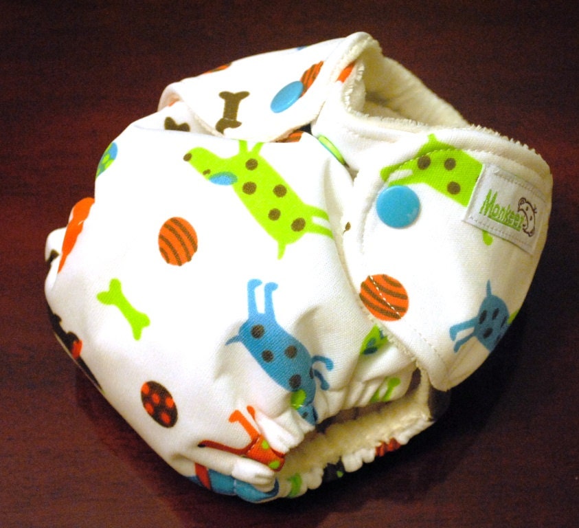 PDF Monkeez Newborn Cloth Diaper Pattern by monkeez on Etsy