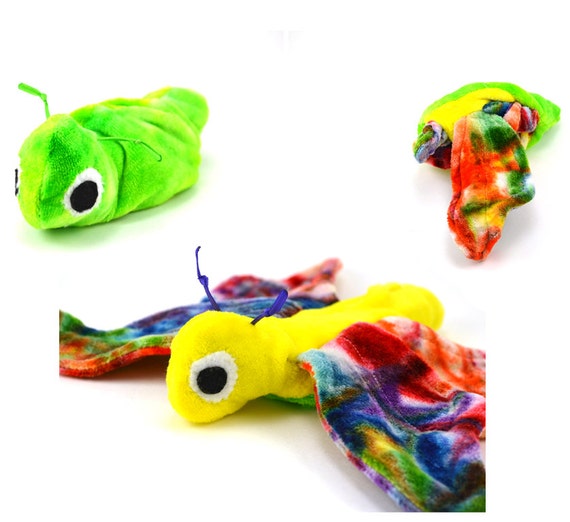 very hungry caterpillar & butterfly reversible plush toy