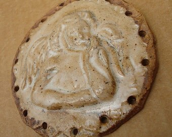 Light or Dark Angel Pottery Base for Basketry CHOICE