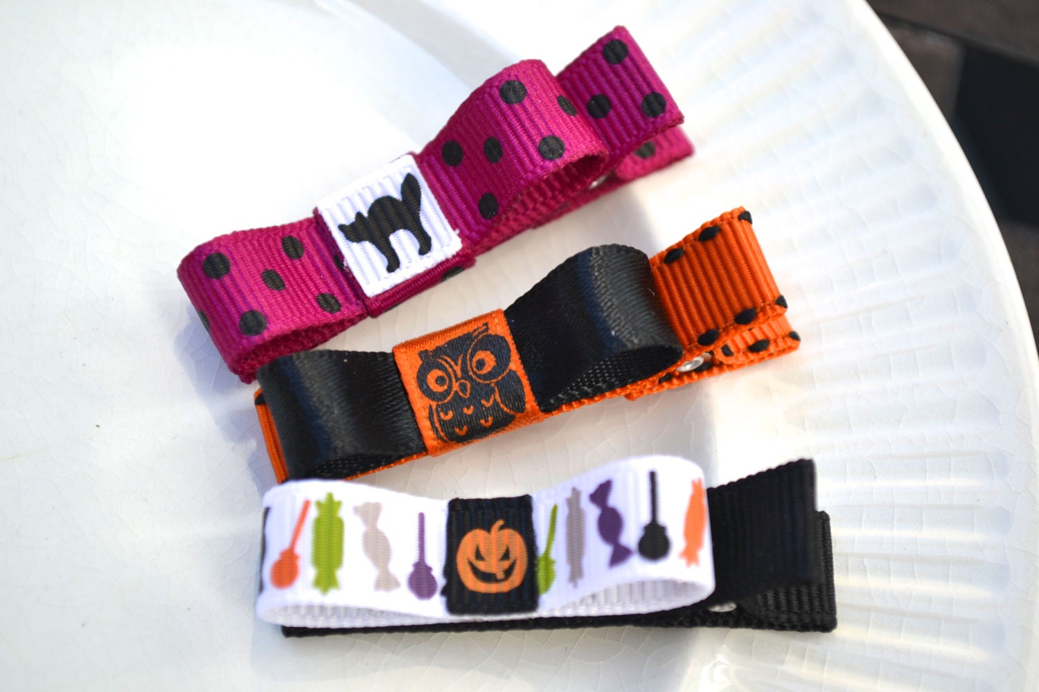 Halloween Hair Clips Girls Halloween Hair Clippies Halloween