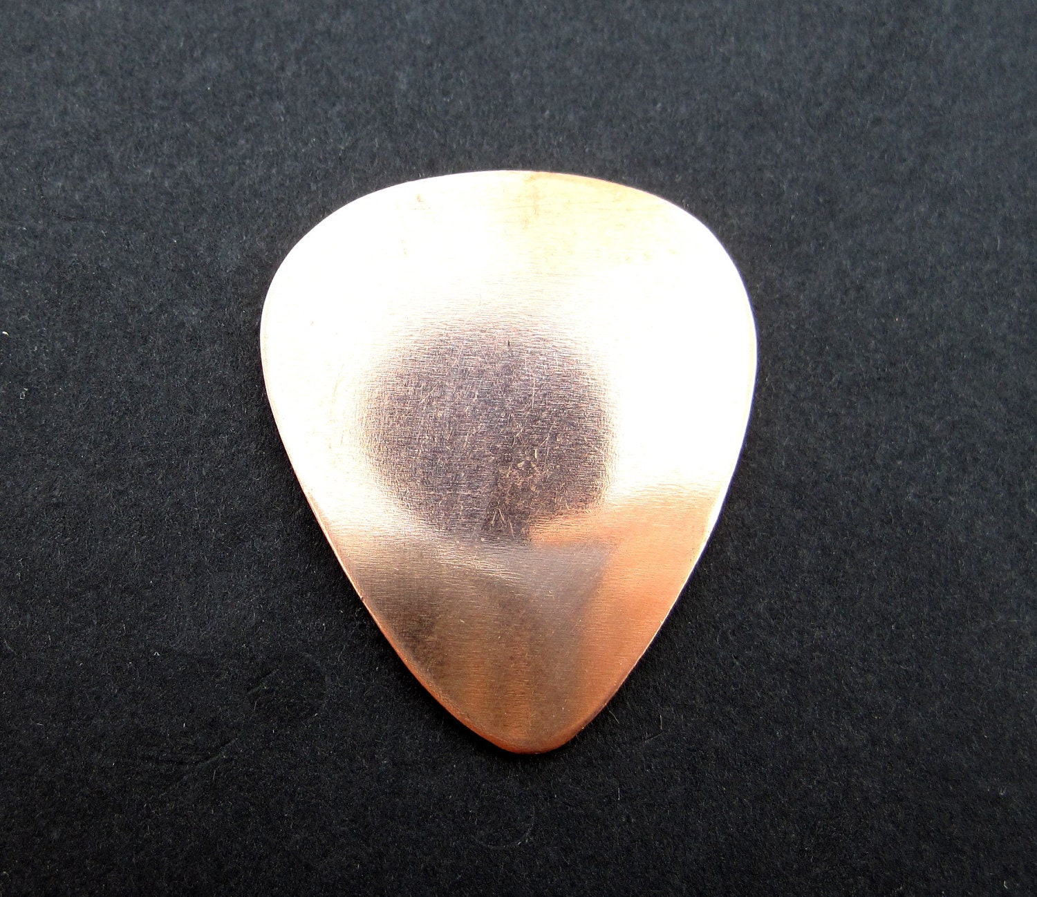 Guitar Pick Copper Metal Stamping Blanks 18 Gauge Thick 5 pcs