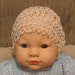 Handmade needle tatted christening bonnet and booties set.