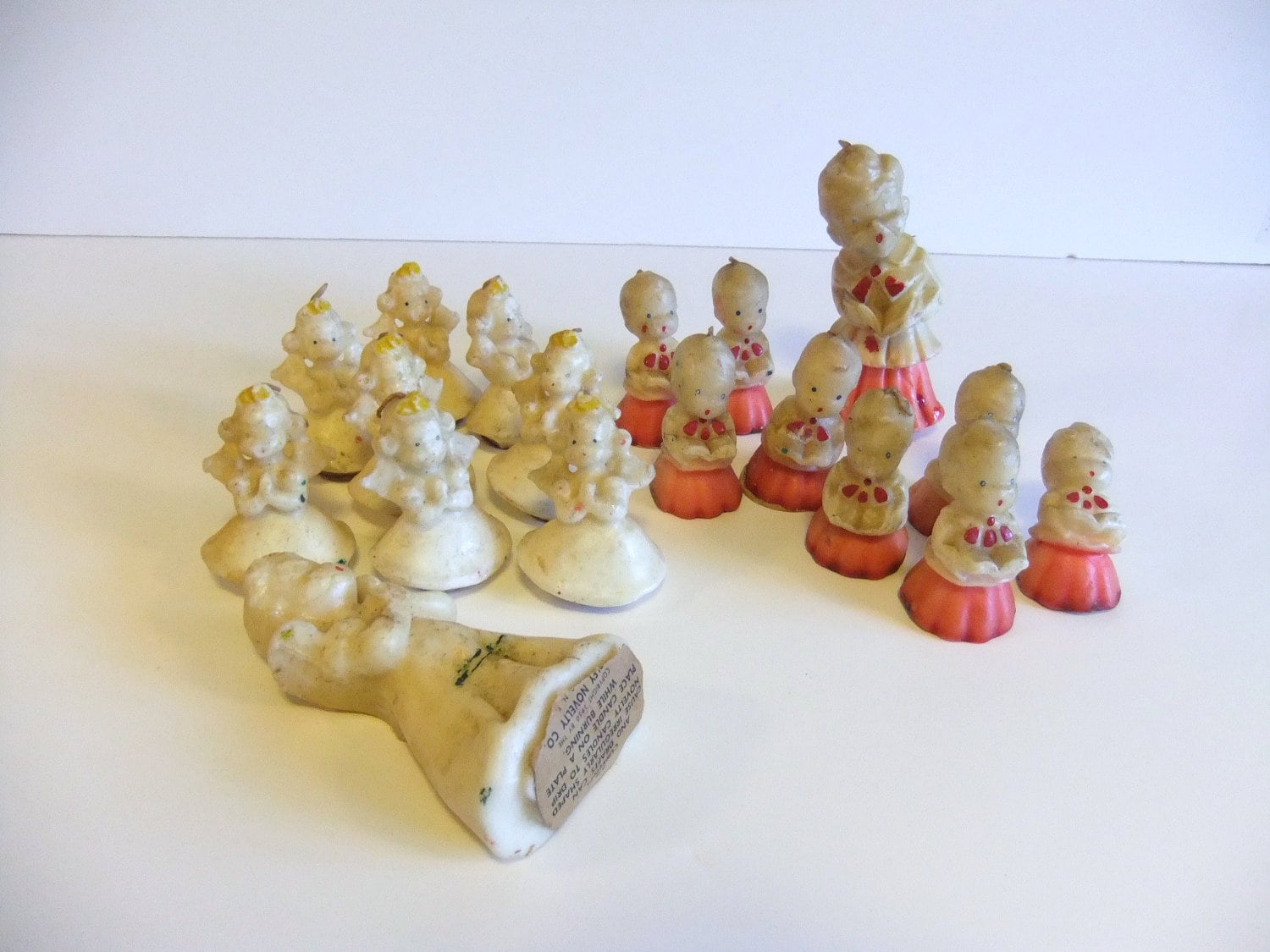 vintage Christmas candles