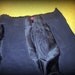Vintage 1950s 1960s Sassy Sexy n' Naughty Black Panty Girdle with Attached Garters -- Size Small