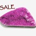 SALE SALE Bright Pink Cobalto Calcite Druzy Cabochon All Natural