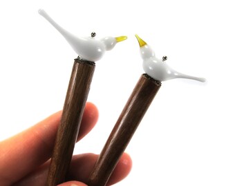Les baguettes oiseau, épingle à chignon oiseau, titulaire de chignon oiseau, épingles à cheveux oiseau
