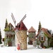 The Hermitage Series - Miniature Isle Aux Coudres Windmill in Quebec Province - Handmade HO Scale Building