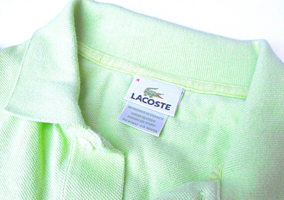 polo lacoste 1980