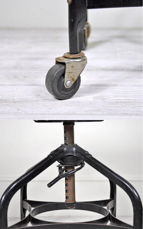 RESERVED /// vintage Industrial Toledo Chair / Bent Plywood