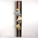 Vintage Industrial Time Card Rack / Metal Card Holder