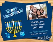 Hanukkah Photo Card - Customize to your occasion - Printable Il_170x135