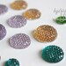 Bling Sparklers Circles - 15 pieces