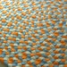 25% OFF SALE 26" across sky blue, orange and usa organic cotton